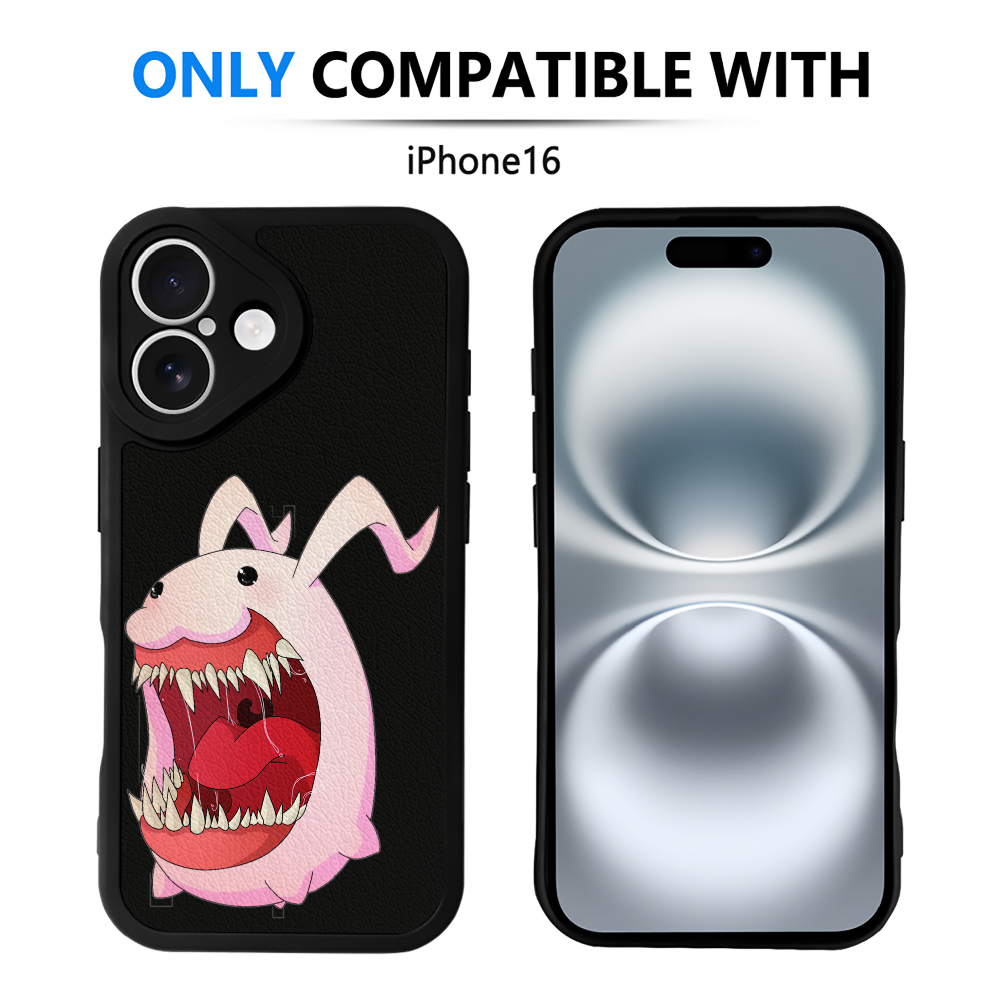 （画像用） Digimon デジタルモンスター/デジモン 【iPhone 16シリーズ対応】シリコンスマホケース（レザー調） 材質：シリコン